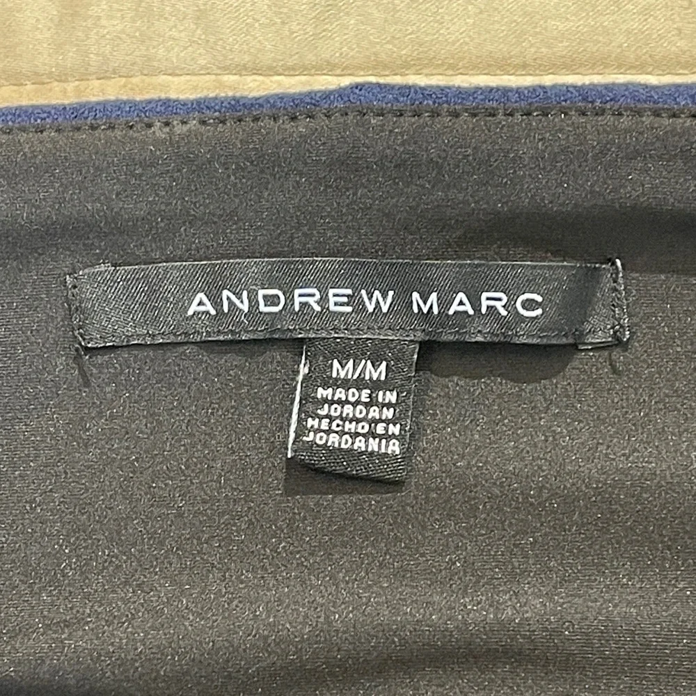Andrew Marc WOMENS BLUE STRETCH PANTS SIZE M/M ANKLE